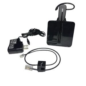 Plantronics C540 Monaural Wireless Headset with C054 Charging Base & AC Adapter